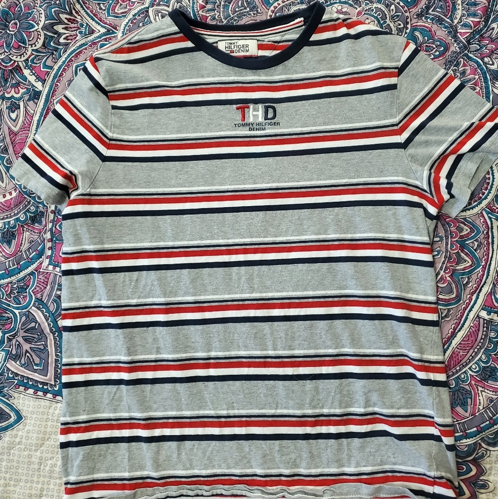 vintage tommy Hilfiger denim shirt